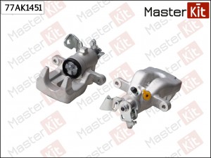 Суппорт тормозной задний правый Renault CLIO III (BR0/1, CR0/1) 2005- 77AK1451 77AK1451 MASTER KIT
