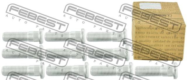 Шпилька колёсная PCS 10 0384-002-PCS10 FEBEST