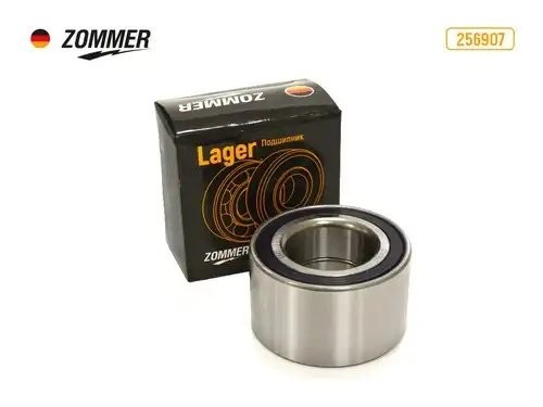 Подшипник ступицы передней ВАЗ 2108, 2109, 21099, 2110, 2111, 2112, 2113, 2114,  256907 ZOMMER