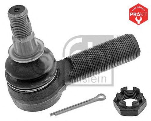 Наконечник рулевой тяги MERCEDES MAN VOLVO RENAULT левый (M16х1.50мм,M24х1.50мм) 12974 FEBI BILSTEIN