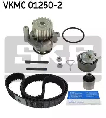 Водяная помпа +Ремень ГРМ [120зуб.,30mm] +2 ролика VKMC01250-2 SKF