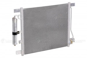 Радиатор кондиционера с ресивером для а/м Nissan Juke (10-) 1.6t LRAC1461 LRAC 1461 LUZAR