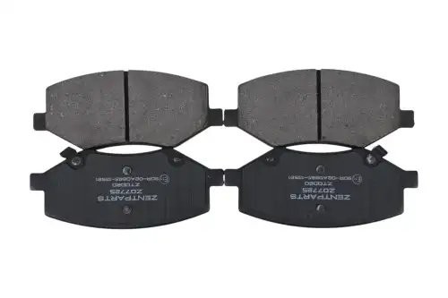 колодки тормозные дисковые! JAC S3/S5 Z07725 ZENTPARTS