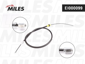 Трос стояночного тормоза левый RENAULT CLIO II/SIMBOL II EI000099 EI000099 MILES