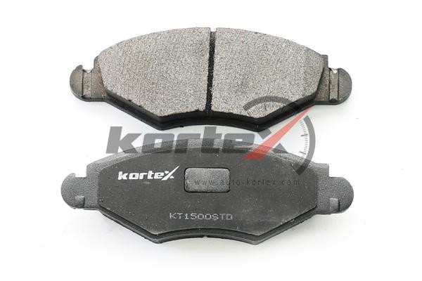 Колодки торм. PEUGEOT 206 01- перед.к-т KT1500STD KT1500STD KORTEX