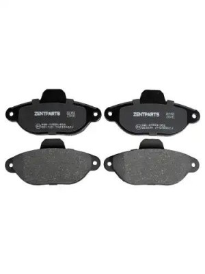 колодки дисковые передние! Fiat Punto/Siecento, Lancia Y 1.1/1.2 93> Z07452 ZENTPARTS