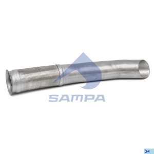 Труба глушителя передняя 205251 SAMPA