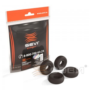 Втулка задней стойки для а/м ВАЗ 2110 (бублик) (4 шт.) "СЭВИ-ЭКСПЕРТ" 1302 SEVI