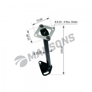 Тяга КПП SC4 CH 1273919-- 4457601-- 9063965-- 100674 MANSONS