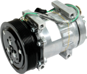 компрессор кондиционера!со шкивом 24V d136mm\ DAF XF105 05> 87-55019-SX STELLOX