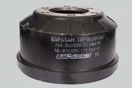 барабан тормозной передний/задний!6 шпилек, колодка 160мм, D=430мм,dвн=380ммПАЗ- 163501070110 AVTOMAGNAT