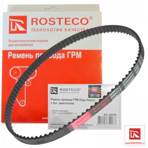 Ремень ГРМ для а/м Lada Largus, Renault Logan (8 клап.) Rosteco 20278 ROSTECO