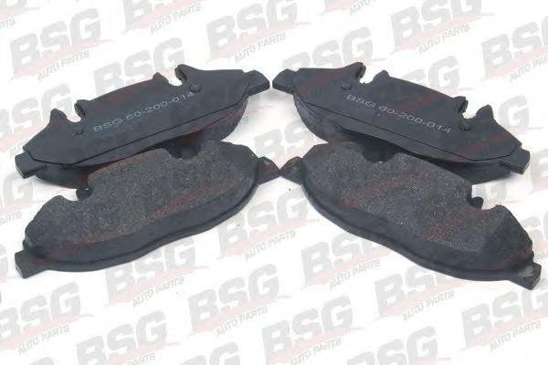 Колодки тормозные MERCEDES Viano,Vito (W639) передние (4шт.) BSG BSG60200014 BSG