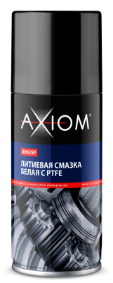 Литиевая смазка 210мл (белая, с PTFE) A9625P AXIOM