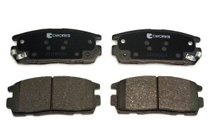 Тормозные колодки задние Low Metallic C12CR0014 C12CR0014 CWORKS