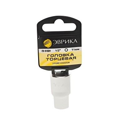 Головка торцевая 1/2" 11мм с держателем ЭВРИКА ER-91304H EVRIKA