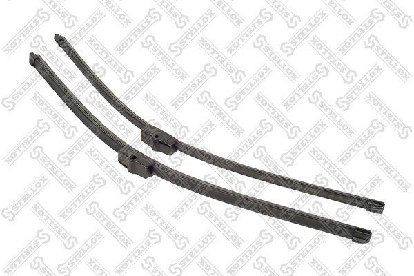 щетки к-т! б/каркас, Side pin22(боковой штырь) 600/24'+600/24'\ VW T5 03> 201-664-SX STELLOX