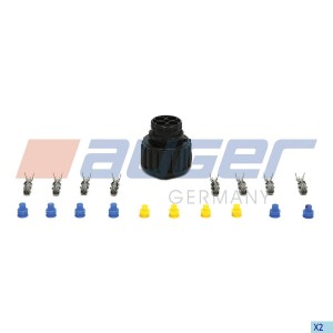 Разъем байонет 4-х контактный розетка 87104 AUGER