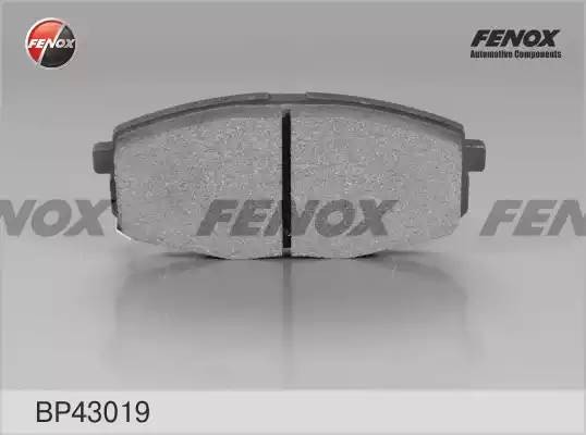 Колодки передние Kia Ceed 07 -, Cerato Koup, Carens II 02 - BP43019 BP43019 FENOX