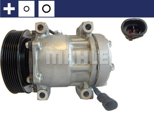 Компрессор кондиционера ACP 165 000S MAHLE KNECHT