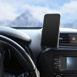 Держатель телефона на дефлектор черный AIRLINE AMS-U-25 AIRLINE