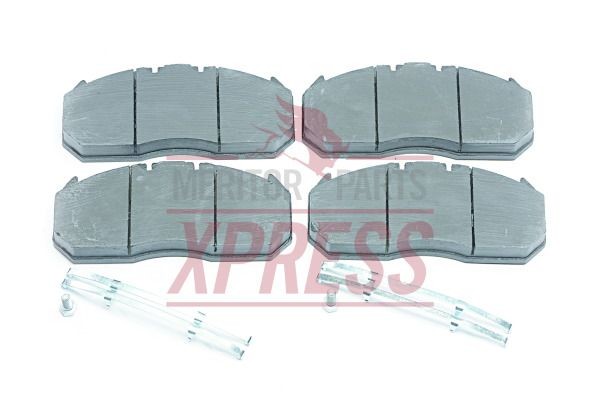 колодки дисковые !с р/к 249.6x118.2x30.2 29131\Omn MAN TGA/NG, RVI MDP3131K MERITOR