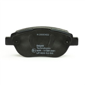 LP1653 колодки дисковые п.\ Peugeot 307, Citroen Xsara 1.6-2.0/HDi 00> LP1653 DELPHI