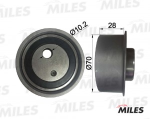 Ролик ремня ГРМ HYUNDAI ELANTRA/LANTRA 1.6-2.0 96- (INA 531052810) AG02022 AG02022 MILES