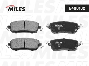 Колодки тормозные передние (Смесь Low-Metallic) HAVAL JOLION 20- 2WD E400102 E400102 MILES
