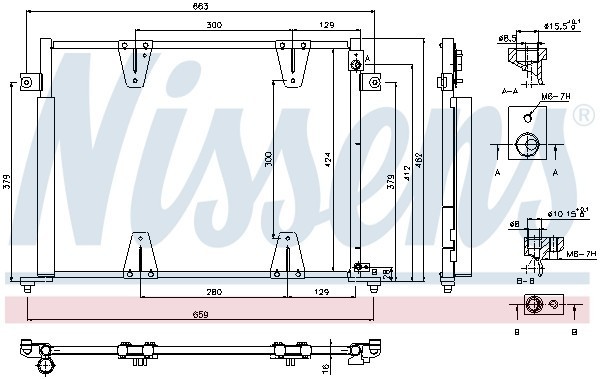 SUZUKI GRAND VITARA (1998-2005) 940373 NISSENS
