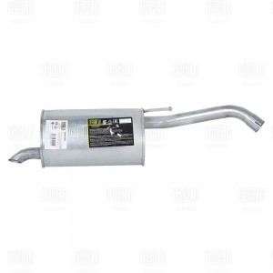 Глушитель Nissan Micra (02-) 1.2i/1.4i/1.5d осн. (алюм. сталь) (EMM 0925) EMM0925 TRIALLI