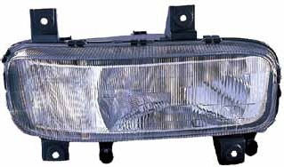 фара!прав. H4/H1 с корректором без мотора с противотум\MB Atego 712-1528 98> 4401138RLDEMF DEPO