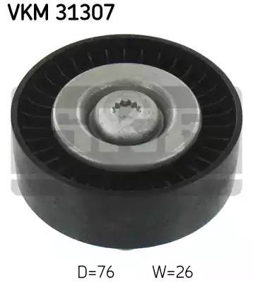 ролик обводной ремня НО! Audi A3/A4/A6/A8/Q5/Q7 2.8/3.0TFSI 08> VKM31307 SKF