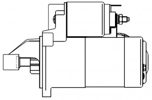Стартер для а/м Great Wall Hover H3 (09-) 2.0i/Hover H5 (10-) 2.4i 1,4кВт (LSt 2 LST2706 START VOLT
