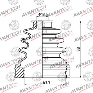 Пыльник привода Avantech BD0706 AVANTECH