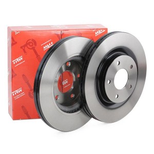 Диск тормозной передний NISSAN JUKE, QASHQAI, X-TRAIL (T31), RENAULT KOLEOS DF49 DF4964 TRW