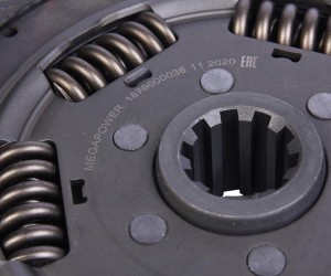 Диск сцепления КАВЗ-4238 (КПП ZF6S-700) (аналог SACHS) MEGAPOWER 160-12-003 MEGA POWER