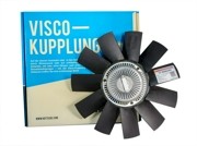 Муфта вязкостная УАЗ-3163 D-418 (в сб.7 лопастей) HOTTECKE HTKS31621308008 HOTTECKE