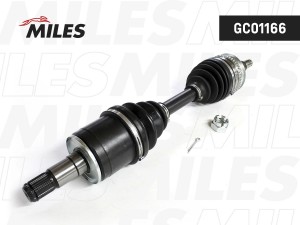 Привод в сборе левый MITSUBISHI L200 IV 2.5D 05- GC01166 GC01166 MILES