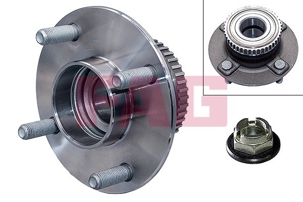 FORD MONDEO (93-97) с ABS В СБОРЕ С ПОДШИПНИКОМ 713 6783 50 FAG