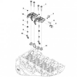 Коромысло клапана (крейцкопф) 3302 дв.Cummins ISF 2.8 (Haffen) 0502 HAFFEN