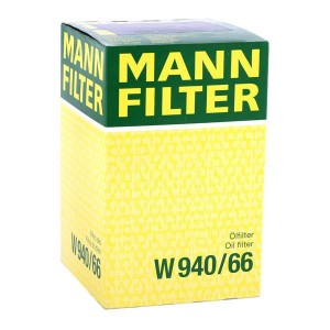 Фильтр масляный VW Passat AUDI A4 (99-05) SKODA Superb (02-08) MANN W 940/66 MANN FILTER