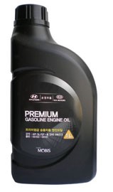 Масло моторное полусинтетическое HYUNDAI/KIA Premium Gasoline 5W-20 1л 05100-001 0510000121 HYUNDAI KIA