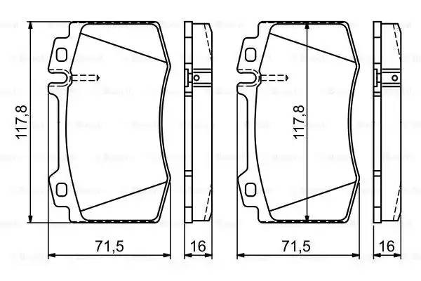 MERCEDES BENZ W203/ W211/ W220 0 986 495 278 BOSCH