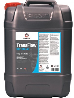 COMMA 10W40 TransFlow UD (20L) масло мотор!полусACEA E6/E7/E9,API CK-4,MB 228.51 TFUD20L COMMA