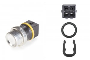 датчик температуры охл.жидк.!\ VW Golf/Polo/Passat/T4/Lupo 1.0i-2.0i/1.9TDi 91> 6PT009107-421 HELLA