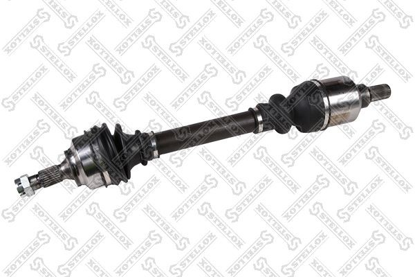 привод левый! 612mm, 9637378180\ Peugeot 307 1.6i/2.0i/2.0HDi 01> 158-2067-SX STELLOX