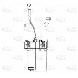 Модуль топл. насоса для а/м Opel Astra G (98-)/Vectra B (95-) 1.6i/1.8i/2.0i (SF SFM 0702 START VOLT