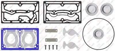 р/к компрессора! (мр) прокл. 3шт, крышки 2шт, клап. 2шт, к. упл. 2шт, болты 4шт\ RK01352 YUMAK