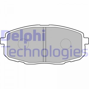 LP1819 колодки дисковые п.\ KIA Carens 1.6-1.9CRDi 02> LP1819 DELPHI